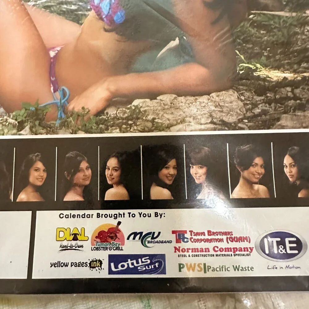 New Sealed 2010 Miss Universe Guam Swimsuit Calendar 11